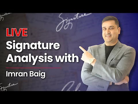 LIVE Signature Analysis with Imran Baig + Free DMP