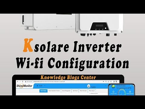 Ksolare wifi Configuration & Vsole inverter wifi confcinfigueation #smartclient_app#solarpower