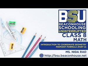 Class 8 - Mathematics - Introduction to Coordinate Geometry (Part 2) - Ms. Nida Rao