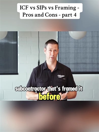ICF vs SIPs vs Framing - Pros and Cons - part 4 #fyp #usa🇺🇸 #framing