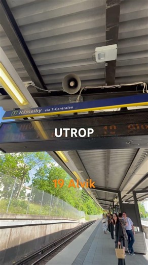 UTROP: Line 19 towards Alvik