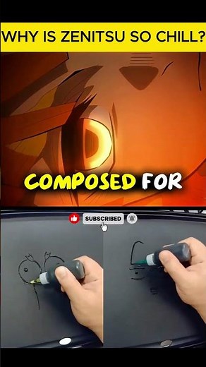 Why is Zenitsu so Chill? #kny #demonslayer 鬼滅の刃