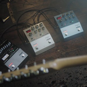 Introducing the BOSS 200 Series A new generation of sophisticated 200 series pedals is here. Premium quality with easy and intuitive controls with a small footprint. DD-200 Digital Delay, EQ-200 Graphic Equalizer, OD-200 Hybrid Drive, and MD-200 Modulation. Check it out. https://www.boss.info/global/categories/stompboxes/200_series/ | BOSS