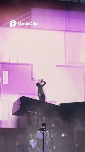 Shirtless Singer Climbs Stage Setup - Insane Live Energy