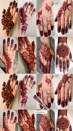 Beautiful mehndi designs | back hand mehndi design simple easy and beautiful | mehandi ka design