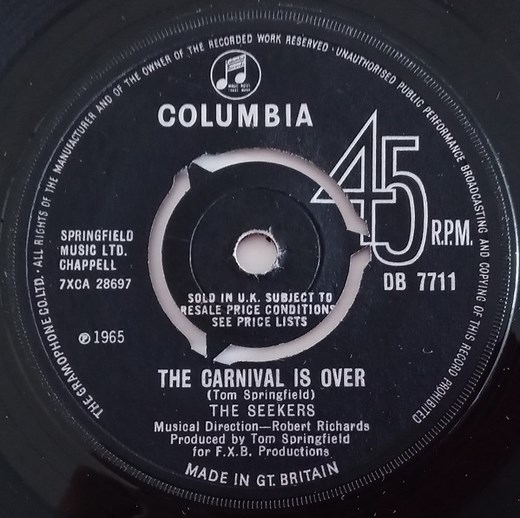 The Seekers - The Carnival Is Over