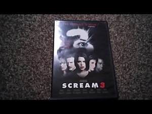 Opening To Scream 3 2000 DVD
