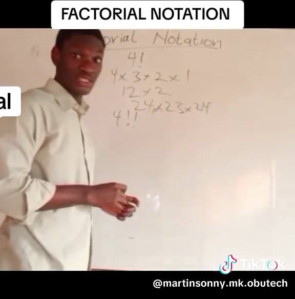 Understanding Factorial Notation in Mathematics