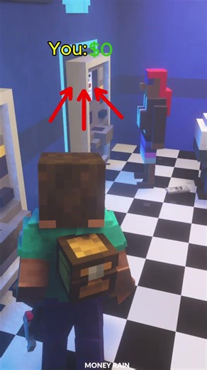 WHEN STEVE RUNS OUT OF MONEY... 💸😱 (Infinite Robux?) #minecraftanimation #robux #minecraftmemes