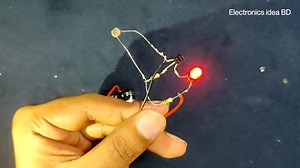 How to make simple day night detector circuit using BC547 transistor | Electronics idea bd