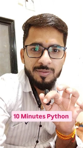 Aadi on Instagram: "10 Minutes Python 🔥👇 . . . . #python #Programming #marathi #itjobs"