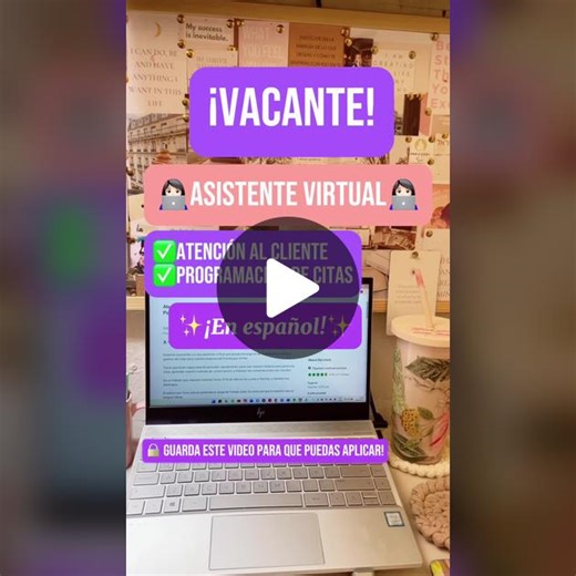 Vacante de Asistente Virtual Remoto Sin Inglés