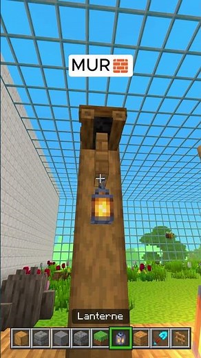 Découvre une technique simple et rapide pour faire un mur dans Minecraft !