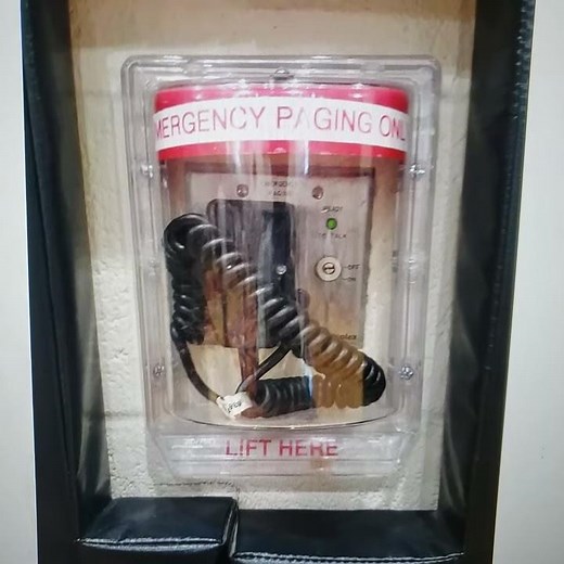 Simplex Fire Alarm Annunciator & Simplex Voice Evac Remote at Ensworth High School