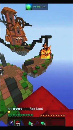 Free kill or LAG!!?? #bedwars #minecraft #pvp #hypixel #minecraftpvp #hypixelbedwar #gaming