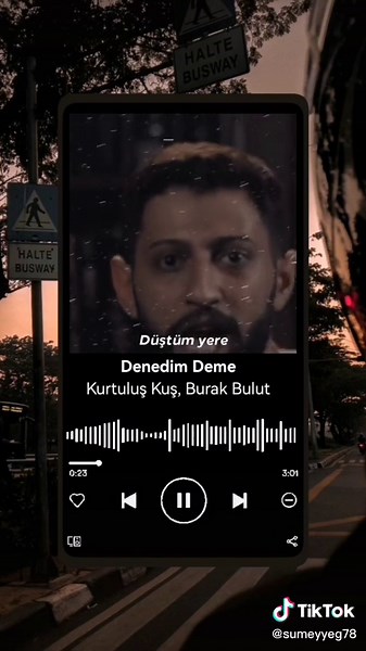 Denedim deme...!