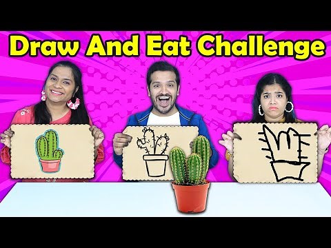 Draw And Eat Challenge | Hungry Birds