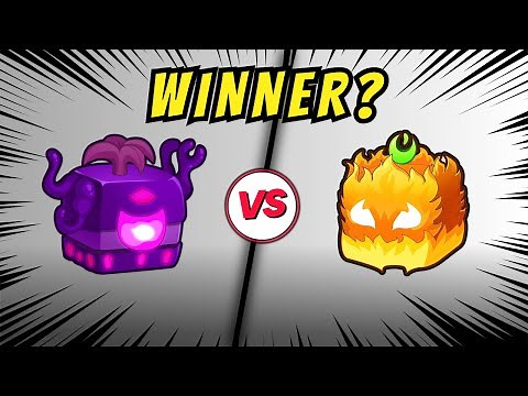 *UPDATE* Is Dark Fruit Actually Better Than Flame Fruit in Blox Fruits Roblox?
