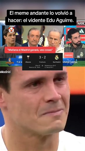 Edu Aguirre is a clairvoyant | Real Madrid is eliminated. #elchiringuito #realmadrid #humor