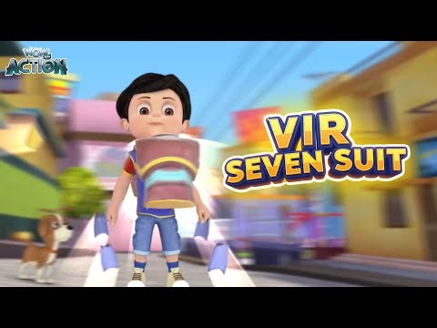 Vir The Robot Boy | Vir Ka Robo Boy Wala Avatar | Vir Seven Suit Compilation | Wow Action