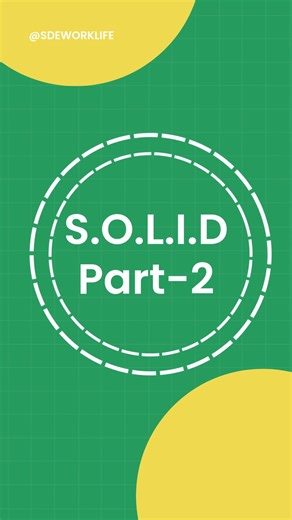 Arshad Khan on Instagram: "Adding features without breaking code? That’s the Open–Closed Principle. #softwaredeveloper #solidprinciples #developerreels #systemdesign #javadeveloper"