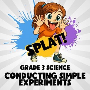 Conducting Simple Experiments SPLAT! Science Game - No Prep Grade 3 Review
