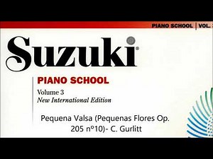 Suzuki Piano School Book 3