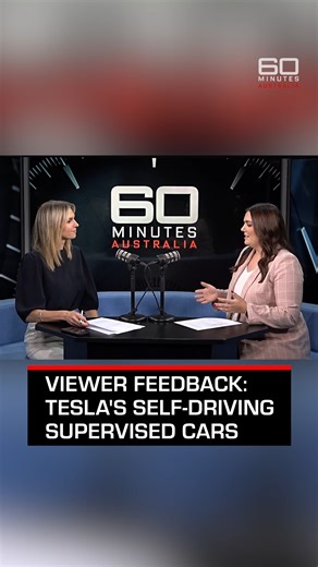 60 Minutes Australia | Amelia Adams and Toni Ambrogetti react to Elon Musk's mother, Maye Musk's feedback on 60 Minutes' program about Tesla's Full Self-Driving... | Instagram