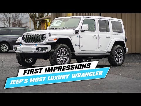 2024 Jeep Wrangler 4xe High Altitude First Impressions