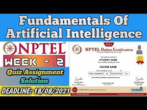 NPTEL 2021: Fundamentals Of Artificial Intelligence Week 2 Quiz Answers Assignment 2 Solutions