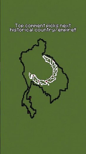 Building Siam #minecraft #siam #thailand #history #empire #asia #maps #flags #timelapse #shorts