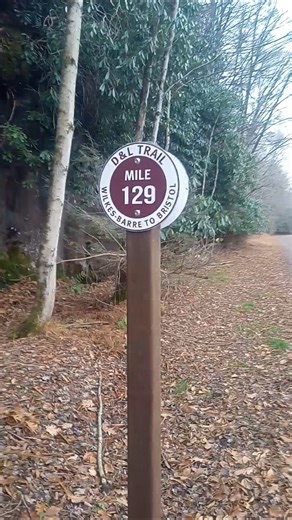 scenic bicycling and hiking trail