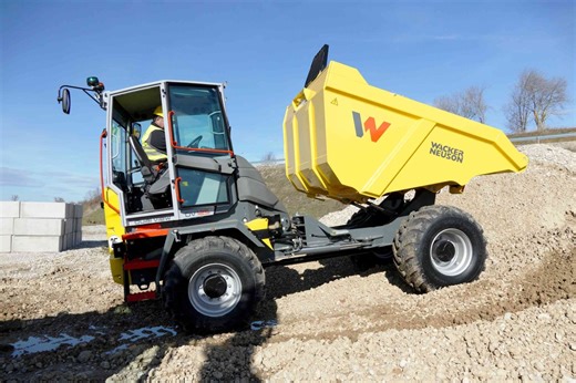 Our new Dual View Dumper DV125 is a real eye-catcher. Do you like it as much as we do? | Wacker Neuson