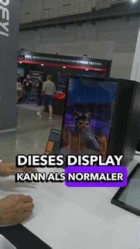 Dieses Zalman Case ist halb Gaming PC halb Monitor #computex #gamingpc #pcbuilding