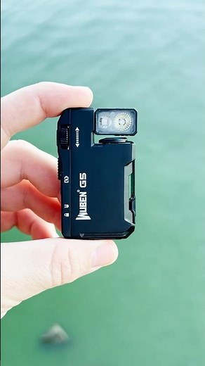Tiny but POWERFUL! 🤯🔦 Wuben G5 EDC Flashlight with 400 lumen peak brightness & colorful RGB otions