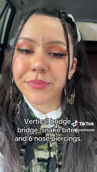 Vertical Bridge Piercing: Everything You Need to Know