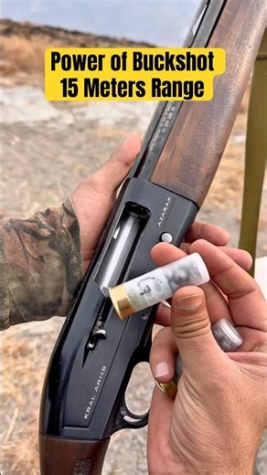 I Never Thought Buckshot Could Do this to Stone — unbelievable #hunting #shortsfeed #review #asmr