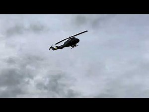 Lost GPS-Signal and Crash RC-Helicopter Flywing Huey