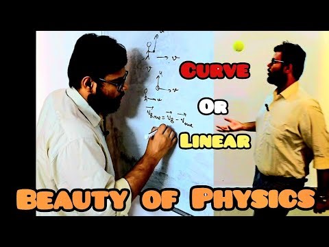 🤔 How Can Ball have Curved and Linear Trajectory at Same time ! Question Everything ! Think Deeply !