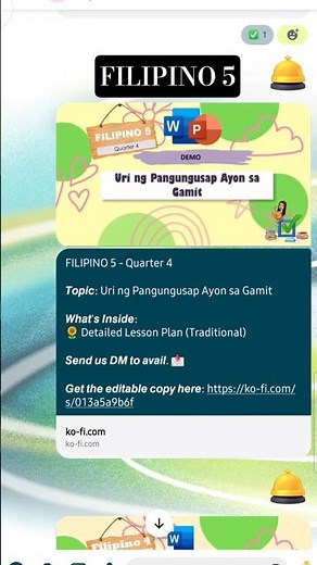 FILIPINO 5 | Uri ng Pangungusap Ayon sa Gamit