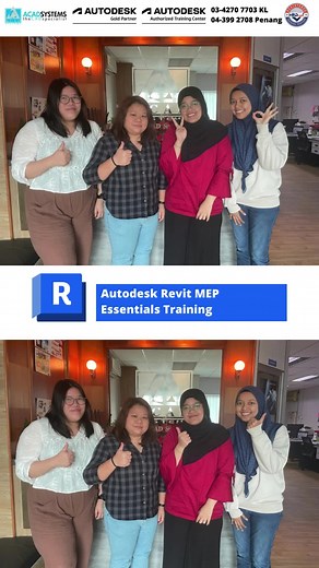 Autodesk Revit MEP Essentials Training ⚡ This week's group of students is the same as last week's, who took our Autodesk Revit Structure Essentials Training. While in the Revit Structure Essentials Training, they learned about walls, roofing, foundation, and so on. This week's training focuses on MEP - Mechanical, Electrical, and Piping components of Autodesk Revit MEP. This includes HVAC systems, energy analysis, and hydronic piping systems. ❓Are you interested in any Autodesk training programs