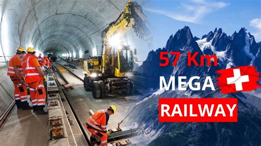 Discover Switzerland's mega tunnel project