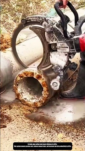 Efficient Pipe Cutting: Enhancing Precision with Portable Cutting Tools