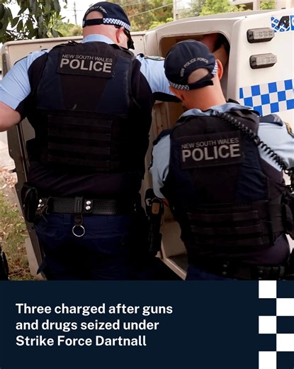 115K views · 1.3K reactions | Three men have been charged after firearms – including a 3D-printed pistol and a SKS self-loading rifle – and almost $23,000 cash were seized during a four-month investigation under Strike Force Dartnall. MORE INFORMATION ➡️ https://www.police.nsw.gov.au/news/article?id=121589 | NSW Police Force | Facebook