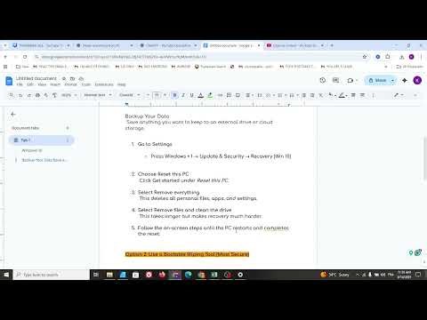 How To Delete Everything On Pc Windows 10 - Full Guide