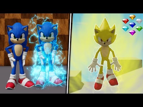 SONIC MOVIE ADVENTURES - ALL NEW Chaos Emerald Locations (Sonic Roblox Fangame)
