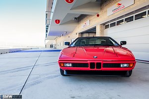 Driving the BMW M1 is a very special thing