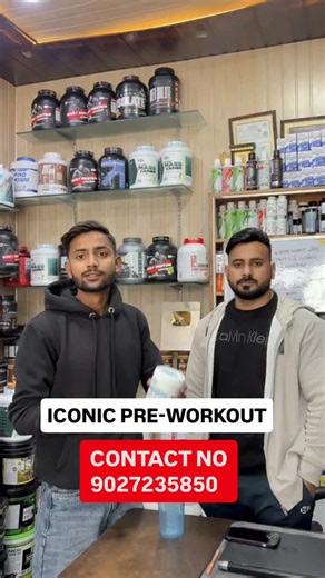 Abhayx on Instagram: "Iconic Pre Workout Is The Best Work Out😍#gym"