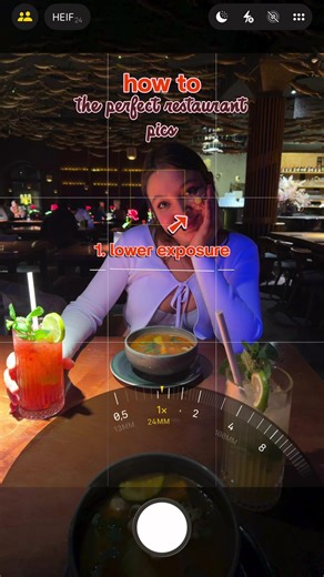 how to: THE restaurant pic 💋🍱🎱 here is how I took my restaurant/going out photos using the iPhone camera and Adobe Lightroom ⭐️🎧 Save for more photo and Lightroom editing tips 🤎 #lightroompreset #iphonephotoshoot #photoinspo #phototips #restaurantphotoidea