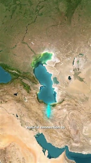 Why Is the World's LARGEST LAKE Called a SEA? 🌊